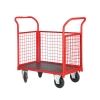 Open Side Wire Cage Cart