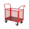 Closed Wire Cage Cart