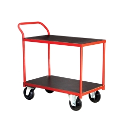 باربر میزی دو طبقه با یک دسته مایل