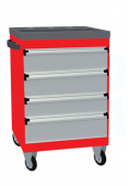 Mobile Drawer Cabinets Without Body Door