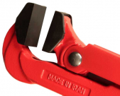 Soft pads for pipe wrench